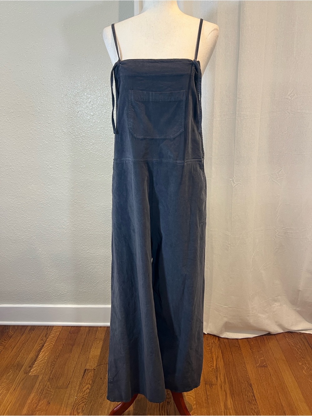 Self Contrast 100% Cotton Corduroy Overall Jumpsuit. Size M. NWT